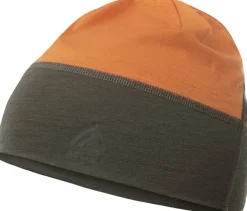 Aclima LightWool 140 Hunting Beanie metsästyspipo, oranssi/maastonvihreä