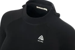 Aclima WarmWool Hoodsweater V2 naisten merinohuppari, Jet Black