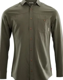 Aclima Woven Wool Shirt Man Ranger Green