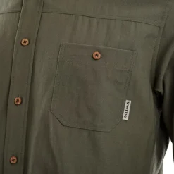 Aclima Woven Wool Shirt Man Ranger Green