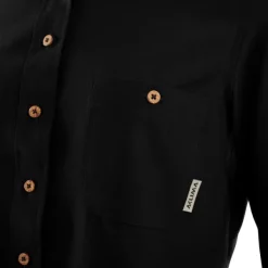 Aclima Woven Wool Shirt Woman Jet Black