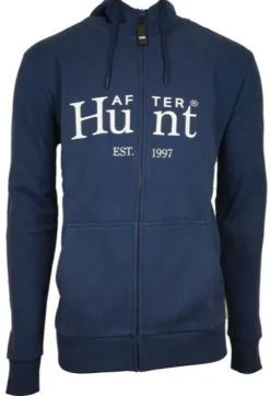 After Hunt Hoodie Zipper Dark Blue