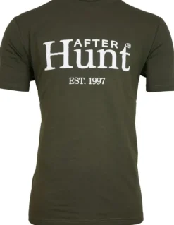 After Hunt Logo T-Shirt Basic Green