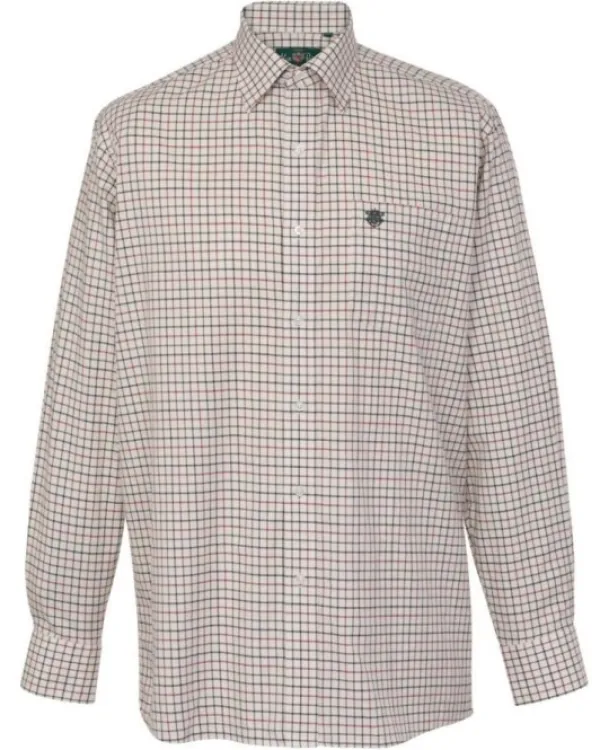 Alan Paine M's Ilkley Shirt Red Check