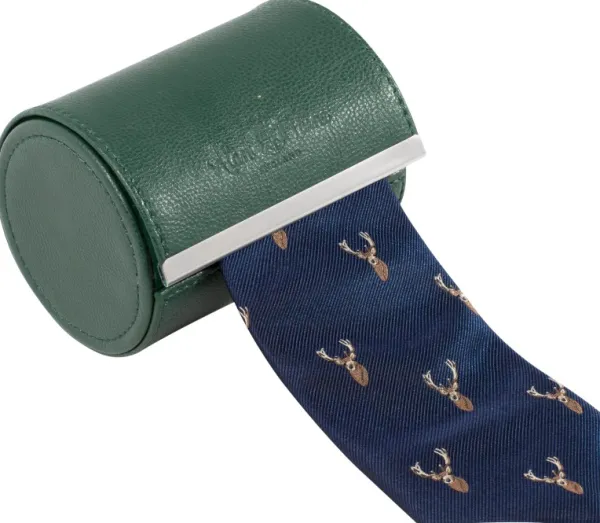Alan Paine Ripon Silk Tie silkkisolmio, Deer Navy