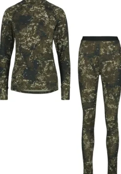 Alaska 1795 Alaska CoolDry Base Layer Set naisten kerrasto, BlindTech Forest