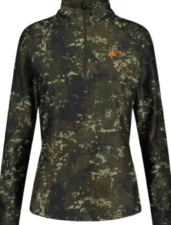 Alaska 1795 Alaska CoolDry Half-Zip Top naisten paita, BlindTech Invisible