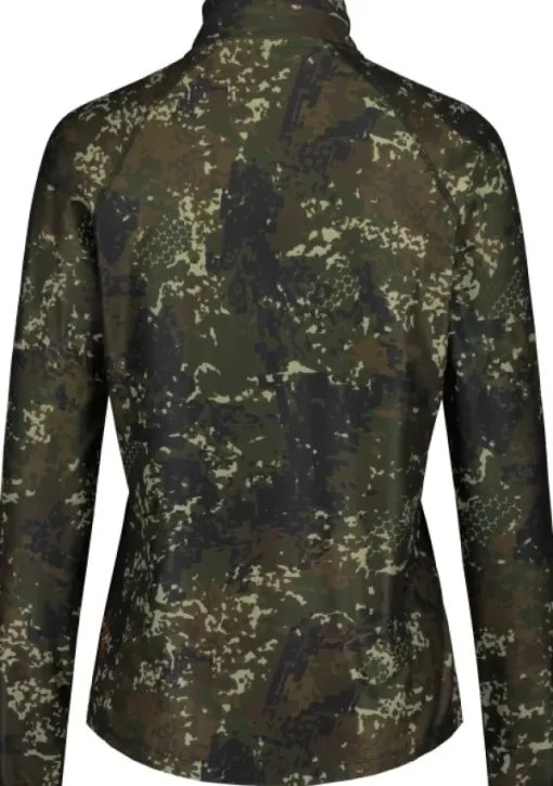 Alaska 1795 Alaska CoolDry Half-Zip Top naisten paita, BlindTech Invisible