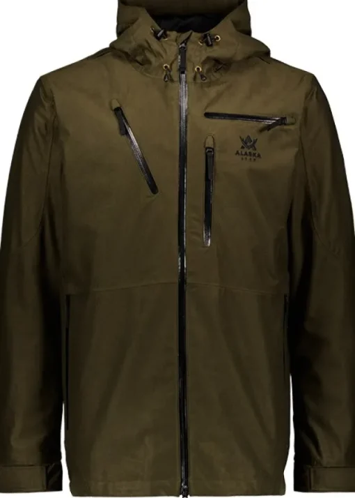 Alaska 1795 Alaska Extreme Lite 3 -miesten takki, Forest Green