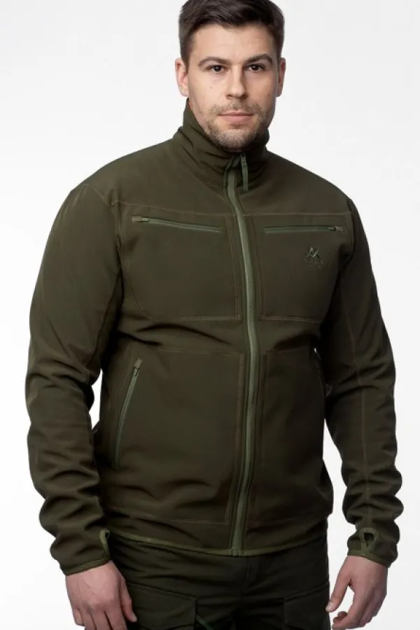 Alaska 1795 Alaska Kodiak APS -miesten kääntötakki, vihreä/oranssi