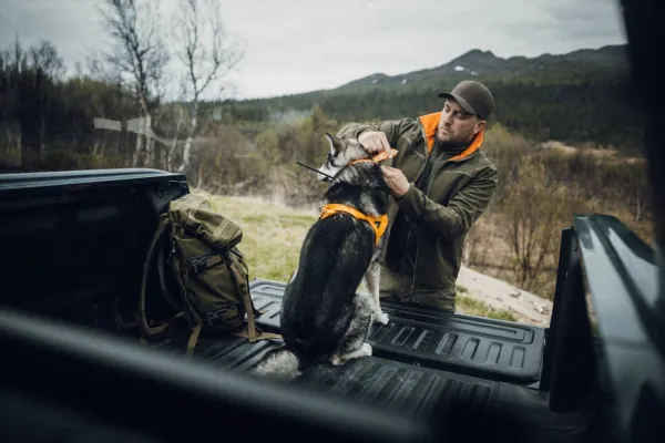 Alaska 1795 Alaska Kodiak APS -miesten kääntötakki, vihreä/oranssi