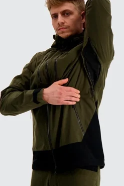 Alaska 1795 Alaska M's Apex Pro -takki, Forest Green/Black