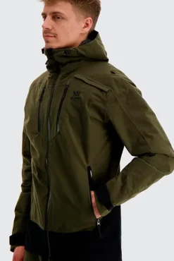 Alaska 1795 Alaska M's Apex Pro -takki, Forest Green/Black