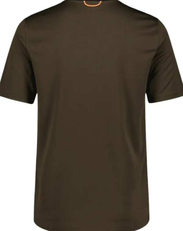 Alaska 1795 Alaska M's CoolDry T-Shirt Brown