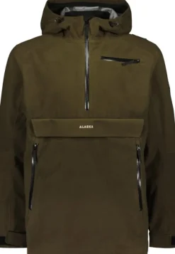 Alaska 1795 Alaska Performance anorakki, vihreäruskea