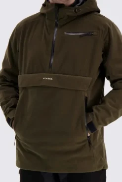 Alaska 1795 Alaska Performance anorakki, vihreäruskea