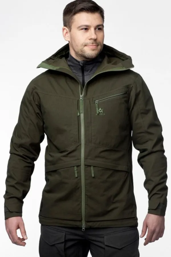 Alaska 1795 Alaska Ranger -miesten takki, vihreä