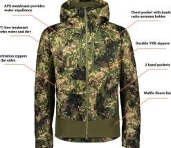 Alaska 1795 Alaska Raptor -miesten metsästystakki, BlindTech Invisible II