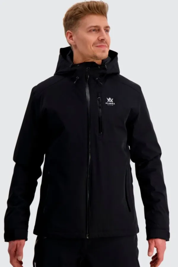 Alaska 1795 Alaska Seward -miesten toppatakki, musta