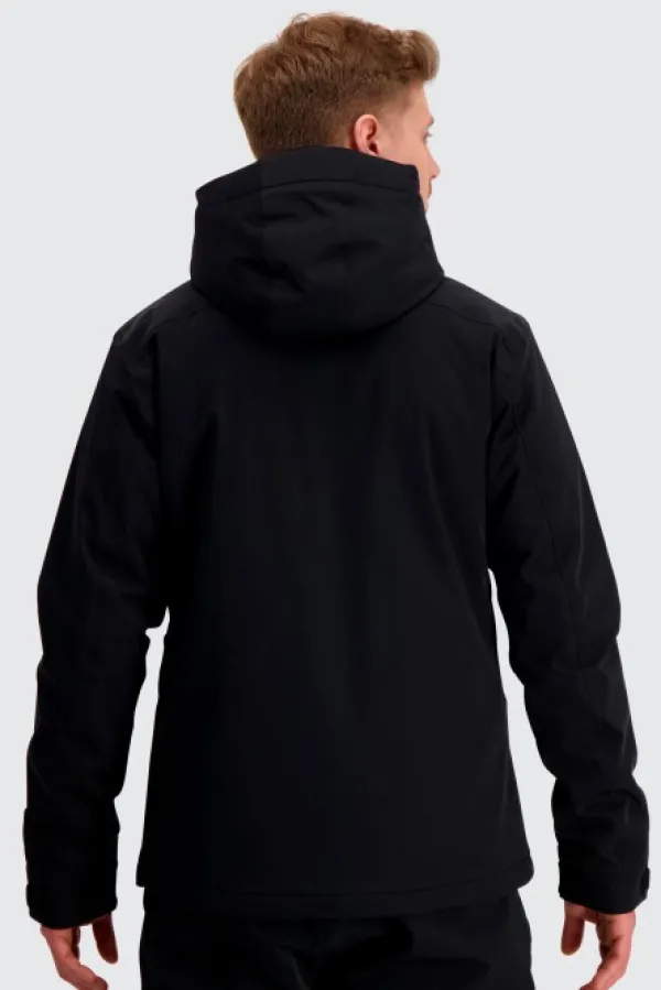 Alaska 1795 Alaska Seward -miesten toppatakki, musta