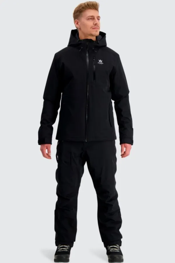 Alaska 1795 Alaska Seward -miesten toppatakki, musta