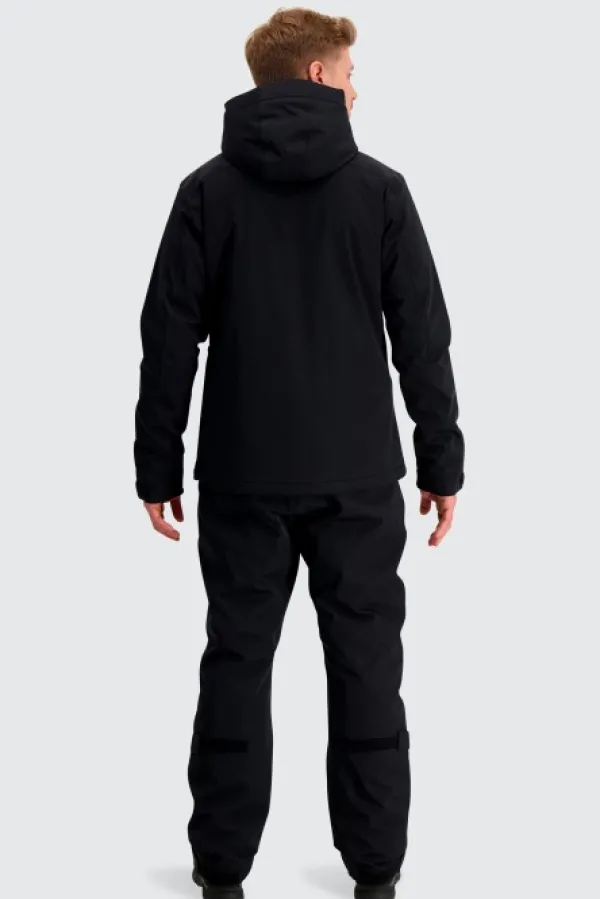 Alaska 1795 Alaska Seward -miesten toppatakki, musta