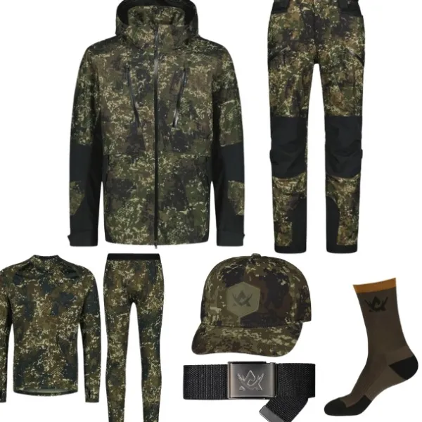 Alaska 1795 Alaska Superior Pro Hunting Bundle pukupaketti, Blindtech Invisible