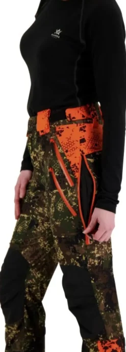 Alaska 1795 Alaska Superior Pro Pant naisten metsästyshousut, BlindTech SafetyMix