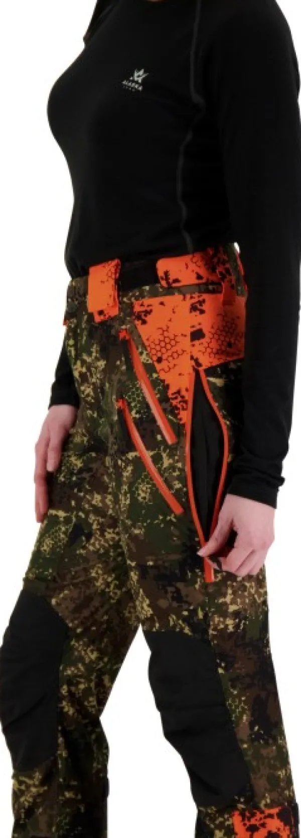 Alaska 1795 Alaska Superior Pro Pant naisten metsästyshousut, BlindTech SafetyMix