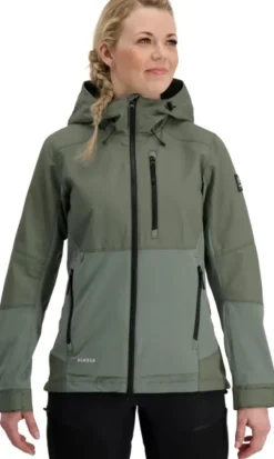 Alaska 1795 Alaska Trekking Lite Pro Jacket naisten takki, harmaavihreä