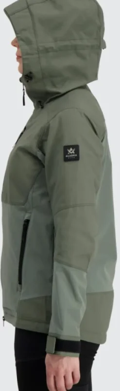 Alaska 1795 Alaska Trekking Lite Pro Jacket naisten takki, harmaavihreä