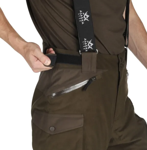 Alaska 1795 Alaska Tundra Pant metsästyshousut, Moss Brown