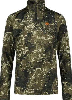 Alaska 1795 Alaska W's CoolDry Half-Zip Top BlindTech Forest