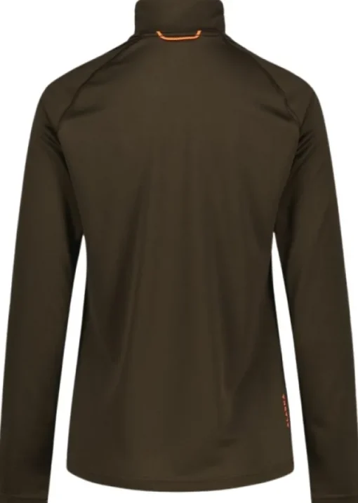 Alaska 1795 Alaska W's CoolDry Half-Zip Top Brown