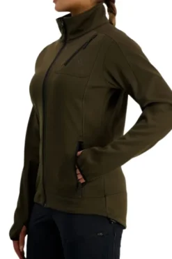 Alaska 1795 Alaska W`s Juneau Fleecetakki, Moss Brown