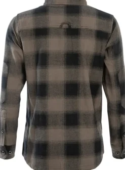 Arrak Outdoor Arrak Flannel Shirt naisten flanellipaita, ruskea