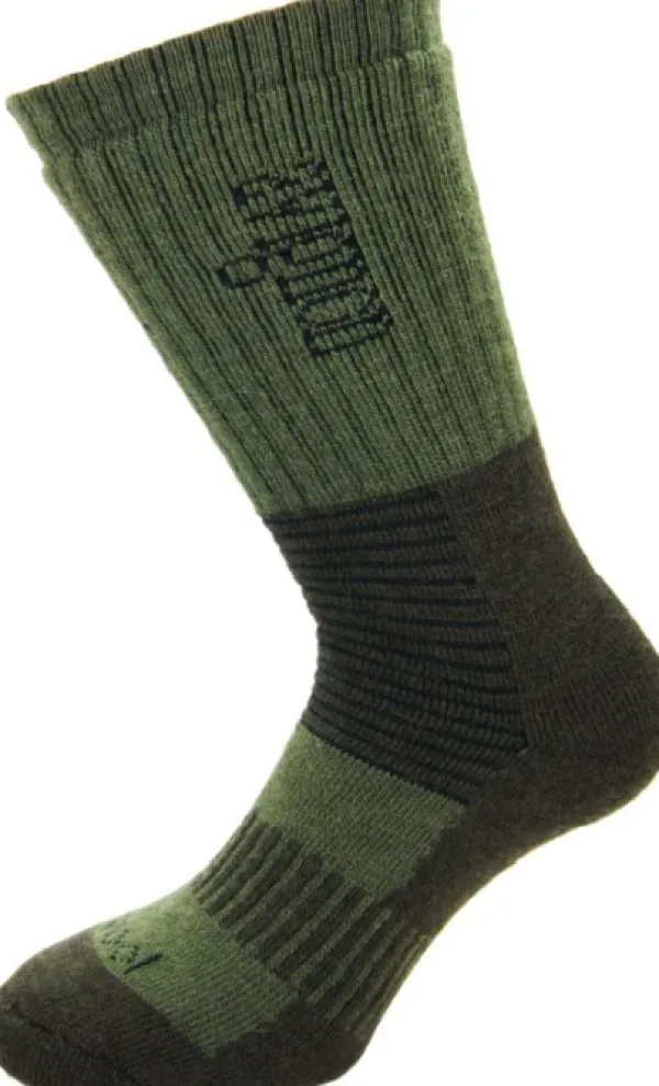 Avignon Ull Mid -merinovillasukka vihreä unisex