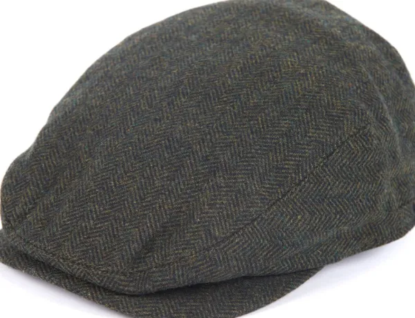Barbour Barlow Flat Cap -lippalakki, Olive