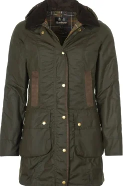 Barbour Bower Wax Jacket naisten vahatakki, oliivi