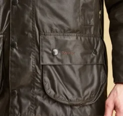 Barbour M's Classic Beaufort Wax Jacket Dark Olive