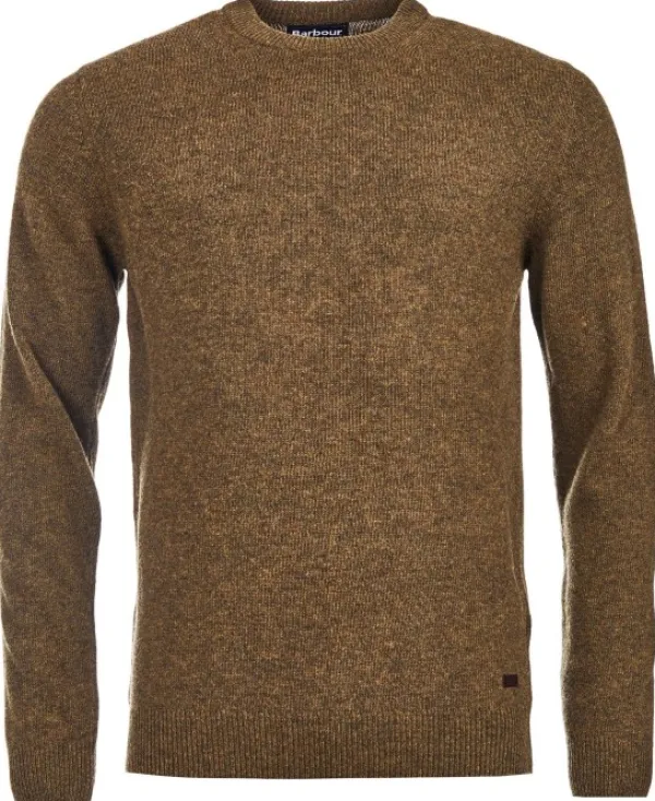 Barbour Patch Crew villapaita, ruskeavihreä