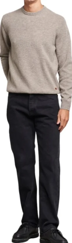 Barbour Patch Crew villapaita, vaalea beige