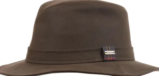 Barbour Vintage Wax Bushman naisten hattu, ruskea