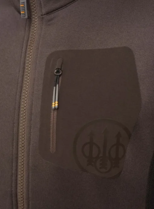 Beretta Smartech EVO Fleece Jacket metsästystakki, Brown Bark