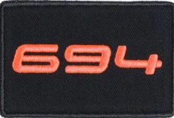 Beretta Unisex 694 Velcro Patch Black