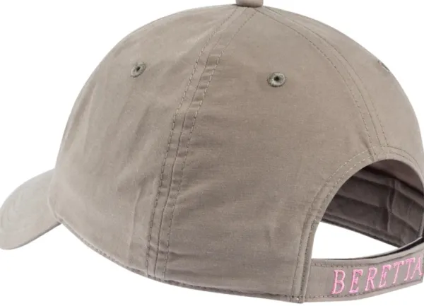 Beretta Unisex Big B Cap Grey & Pink