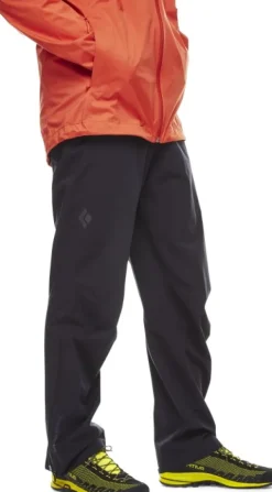 Black Diamond Stormline Stretch Rain Pants kuorihousut, musta