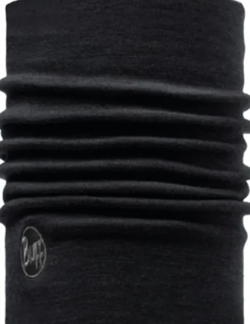 Buff Heavyweight Merino Wool tuubihuivi, musta