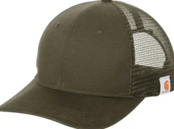 Carhartt Workwear Carhartt Canvas Mesh Back Cap lippalakki, maastonvihreä