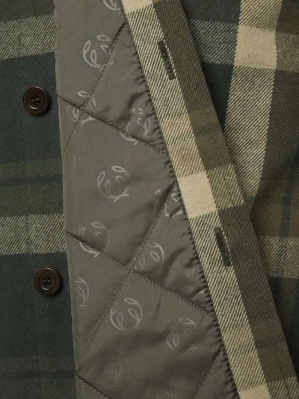 Chevalier Axe Overshirt paita, Green Checked